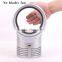 Low price YK-1102 no leaf mini bladeless fan