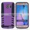 Bumper Football Texture Rocket Back Cover Cases for Samsung Galaxy s6