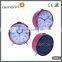 promotional cheap silent alarm clock with snooze and light
