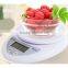 Cheap promotional digital kitchen scale 5kg