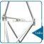 sliver aluminum pop up backdrop stand with display lights