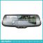 7.3 inch wireless mirror link rearview mirror with auto parking camera,parking assist