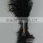 New black ostrich feather headdress hair accessories