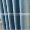 100% polyester 3d embossed blue blackout curtain fabric