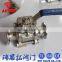 Clamped End 3pc Stainless Steel Ball Valve With ISO5211