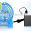 portable usb fan with strong wind flexible usb mini fan