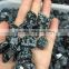 Natural rock snowflake obsidian gravel crushed stone for sale