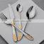 Gold plated cutlery set for Dubai, Middle-east market