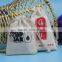 Fancy ecofriendly drawstring hessian bag for gift packing