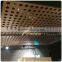 Perforated metal mesh for building exterior cladding