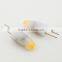 12V LED Spotlight Mini G4 LED COB 1.2W Milky Silicone Glue