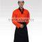 Designer Japanese executive fashion chef unfiorms with black apron