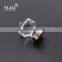 42 mm unique furniture contemporary clear glass knobs and pulls
