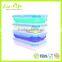 BPA Free FDA LFGB 800ML Silicone Air Tight Collapsible Lunch Box, Foldable Food Container, Microwave/Oven/Fridge/Dishwasher