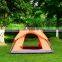 Outsunny 7' x 6' 2-Person Camping Tent Instant Tent with Rainfly - Orange/Dark Gray