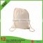 promotion OEM blank cotton drawstring bag gift bag