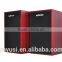 High quanlity HIFI sound 2.0 Home Theater Music System Wooden Usb Speaker