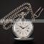 Vintage Men Lady Roman Numerals Analog Quartz Pocket Watch