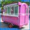 Snack food trailer/mobile camping kitchen car food truck with CE