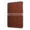 3-Fold Quality Karst Texture Leather for LG GPAD 2 10.1 V940 Leather Case foldable smart case Business Protective case PC+ PU