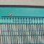 pvc coated green vinly airport bend welded wire mesh security fence for yard guard