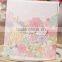 Vintage design wedding card invitation