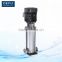 Vertical multistage pump with stainless steel material