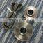 C45E4 1045 S45C CC45 Black Anodized Carbon Steel CNC Machined Timing Pulley Wheel