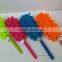2015 Colorful microfiber duster with Telecopic stainless steel stick,long handle duster