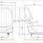 Construction Vehicle Seat With Adjustable Armrest JD-Y07