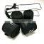 BLACK HORSE POLO WRAP WITH PVC BAG SET OF 4 EQUESTRIAN FLEECE HORSE POLO WRAP 10CM*3M SHOW JUMPING HORSE POLO WRAP BLACK