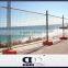 Galvanized Chain link mesh filled temporary fence