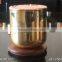 New design factory made brand logo brass copper candle cup