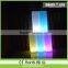 LED cylinder shaped color changing decoration chair lamp
