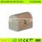 custom cheap natural unfinished poplar and chinaberyy wood money box