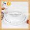 12" Round porcelain oven tray with lid