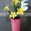 Modern home decoration metal flower vase