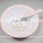 High Quality Custom Children Set Melamine Round Bowl And Rice Spoon