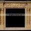 European Palace Style Large Marble Fireplace Mantel