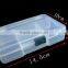 5 Grids Clear Fancy Plastic Dividers Box 5 Slots Beads Kids Art DIY storage boxes