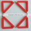 High quality multi-function metal silicone trivet for pot/dish