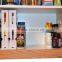 Hot selling plastic spicy shelf saving space cabinet spice bottle organiser shelf