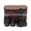 High-Capacity Shockproof DSLR SLR Camera Padded Bag Case Partition Camera Insert