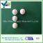 Inert alumina ceramic packing ball as the supporting material
