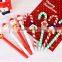 Cheap Lovely Christmas Gift Craft Pen Santa Claus Ballpoint Pen For Christmas Decoration