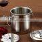 Custom Champagne Beer stainless steel large Ice bucket with cover