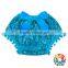 Adorable Baby Bloomers Plain Turquoise Girls Cotton & Sequins Bloomers Stylish Baby Bloomers Wholesale