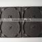 14mm black dvd case for 3 disc