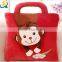 Popular cute soft cartoon monkey pillow blanket for sell