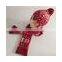 fashion Cotton kids newest jacquard knitting pattern scarf factory